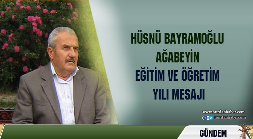 Hüsnü Bayramoğlu Ağabeyin Hicri Yılbaşı Tebrik Mektubu