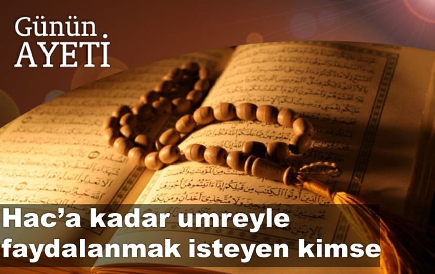 hacca kadar umreyle faydalanmak isteyen kimse