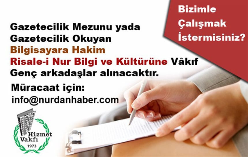 Bizimle Çalışmak İstermisiniz?