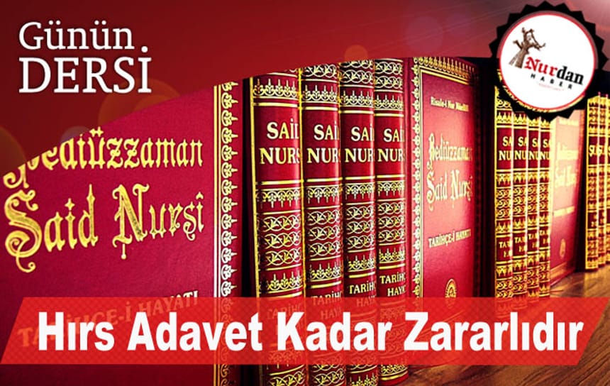 Hırs Adavet Kadar Zararlıdır