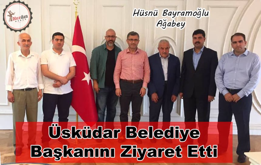 Hüsnü Bayramoğlu Üsk. Bld. Bşk. Hilmi Türkmen’i Ziyaret Etti