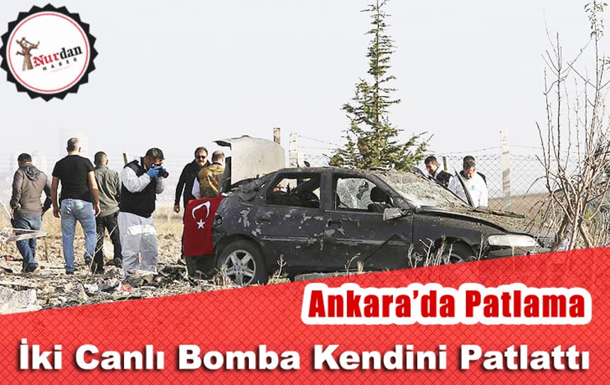 İki canlı bomba kendini patlattı
