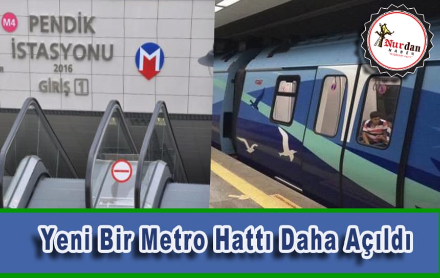 İstanbul’da Bir Metro Hattı Daha Hizmete Girdi