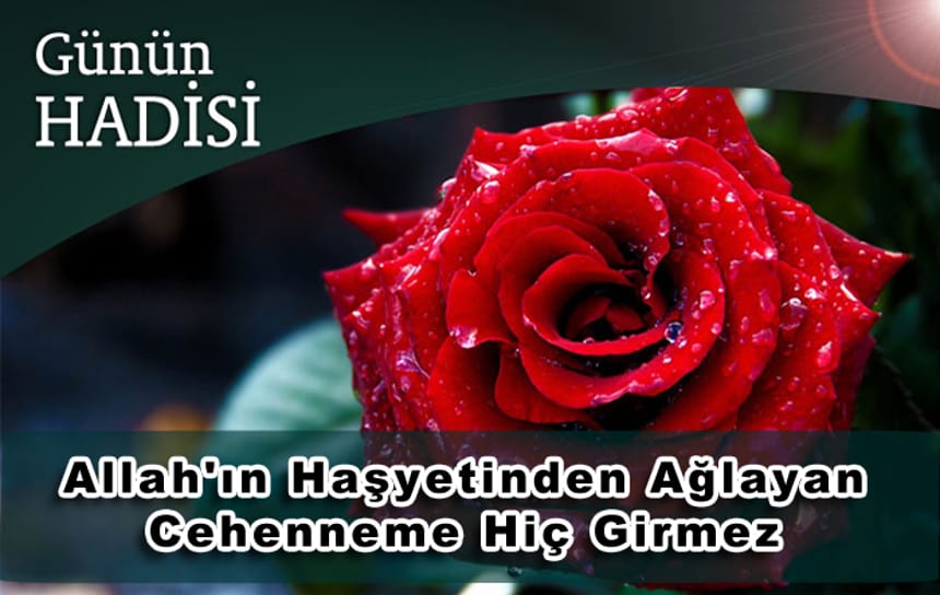 Allah’ın Haşyetinden Ağlayan Cehenneme Hiç Girmez