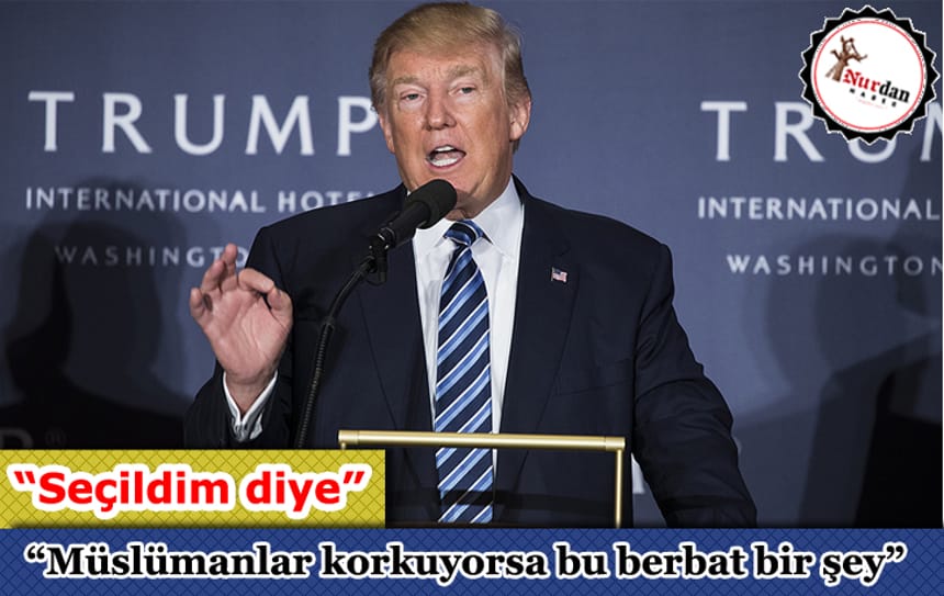 ‘Seçildim diye Siyahiler ve Müslümanlar korkuyorsa bu berbat bir şey’