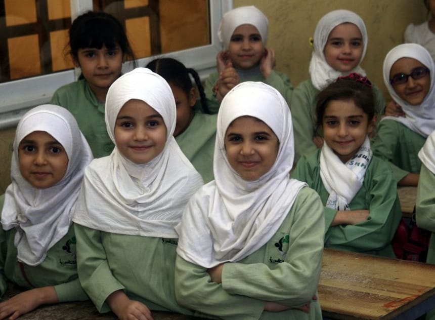 Sudan’da eğitim gören Suriyeli çocuklar