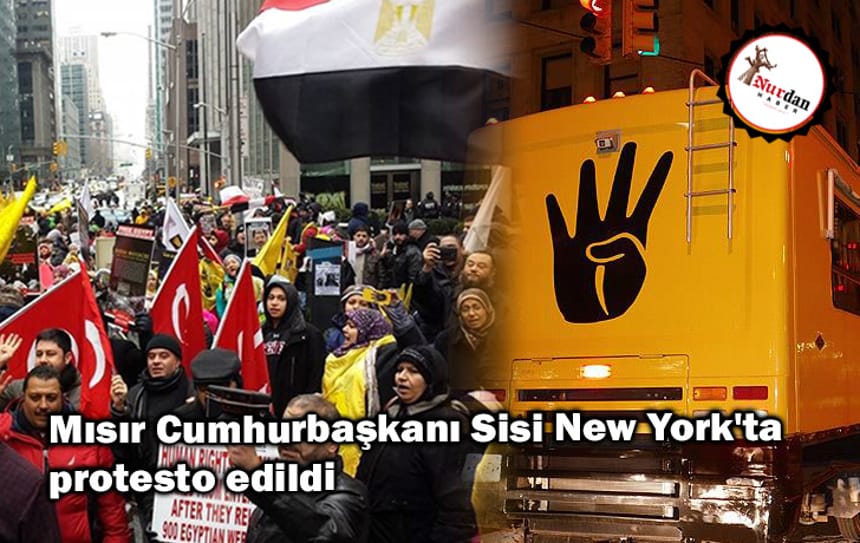 Mısır Cumhurbaşkanı Sisi New York’ta protesto edildi
