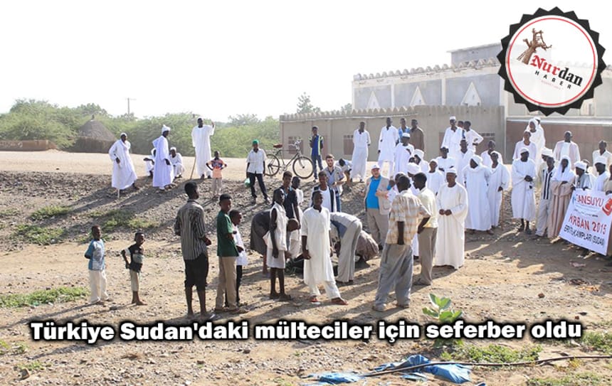 Türkiye Sudan’daki mülteciler için seferber oldu