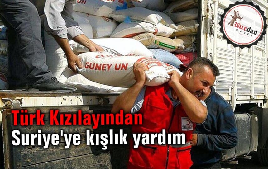 Türk Kızılayından Suriye’ye kışlık yardım