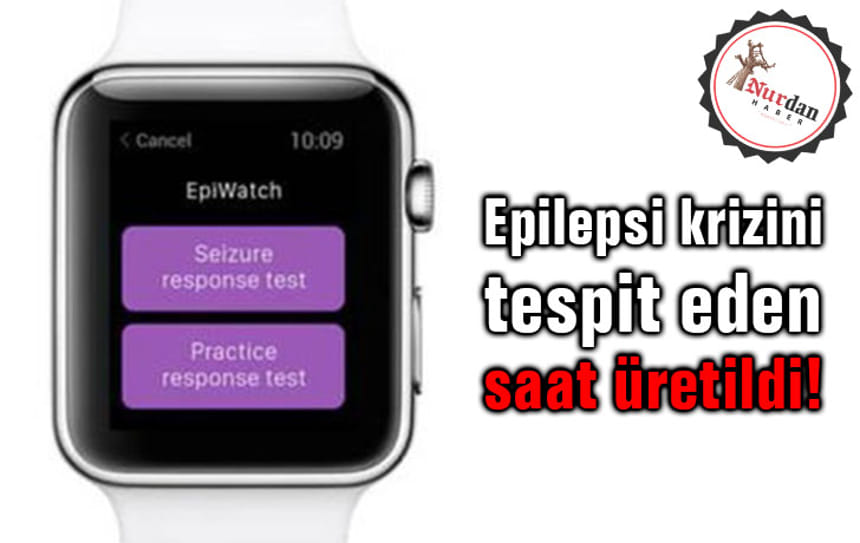 Epilepsi krizini tespit eden saat üretildi!