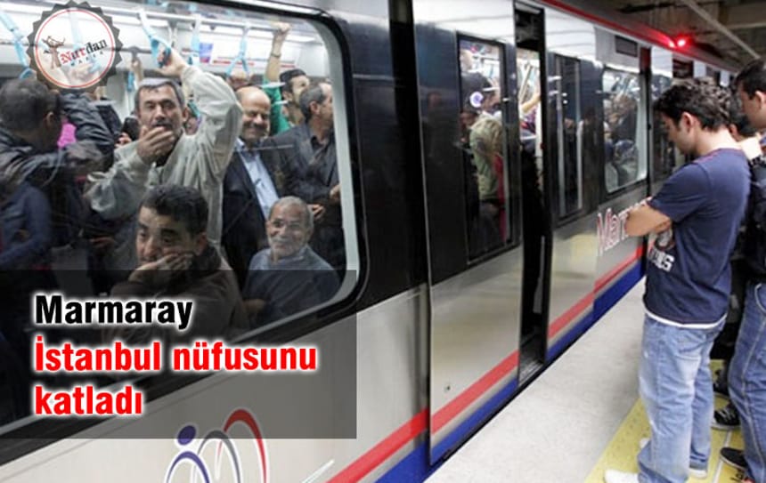 Marmaray, İstanbul nüfusunu katladı