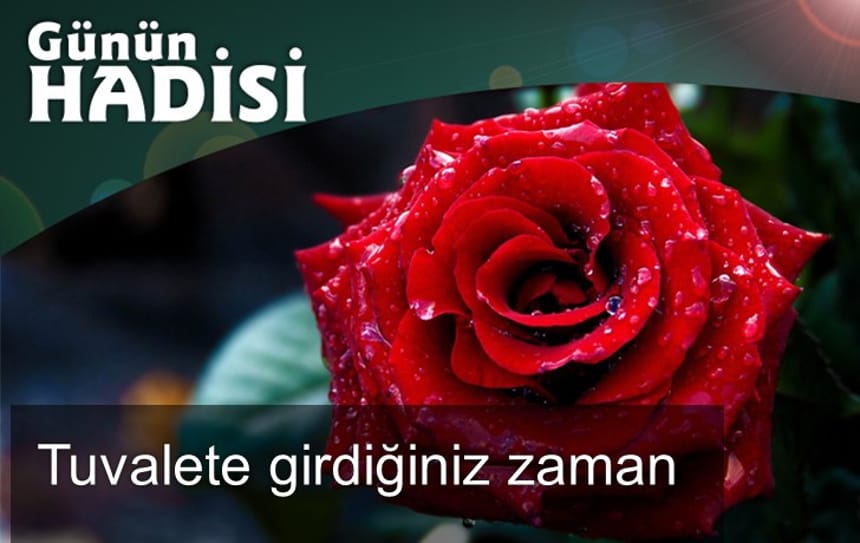 Tuvalete girdiğiniz zaman