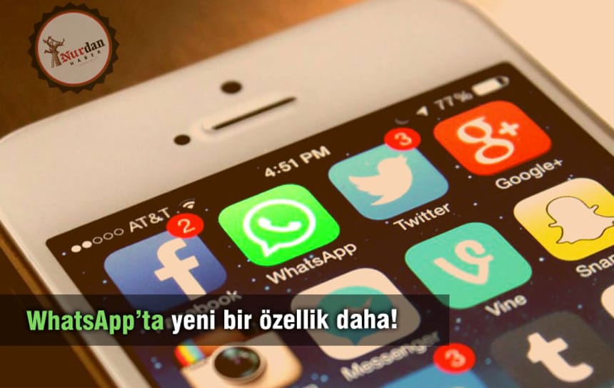 WhatsApp’ta yeni bir özellik daha!