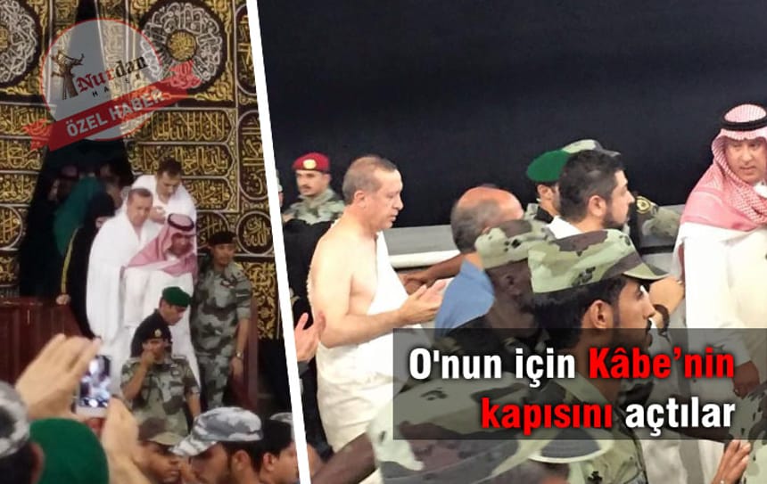 O’nun için Kabe’nin kapısını açtılar