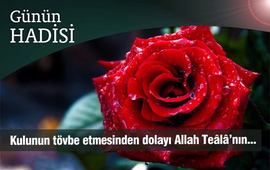 Kulunun tövbe etmesinden dolayı Allah Teâlâ’nın…