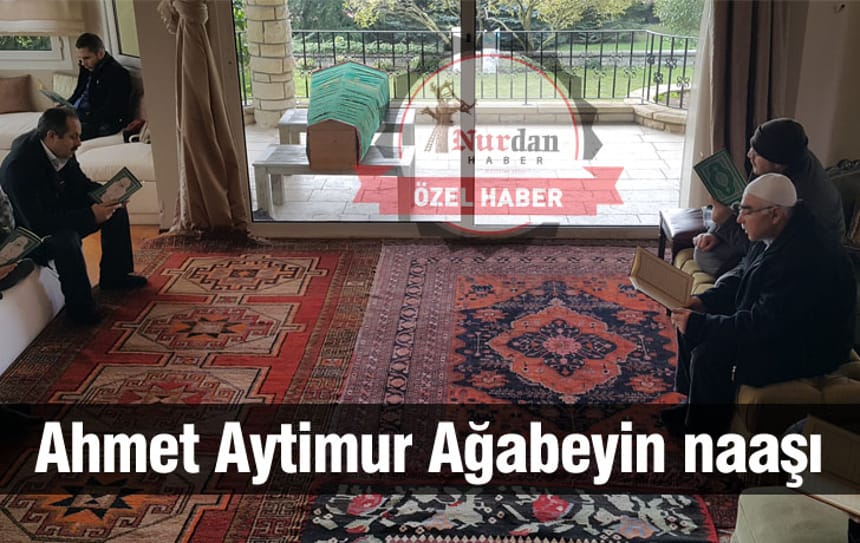 Ahmet Aytimur Ağabeyin naaşı