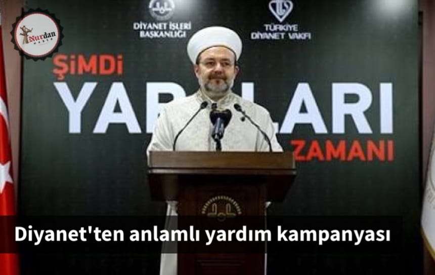 Diyanet’ten Anlamlı Yardım Kampanyası