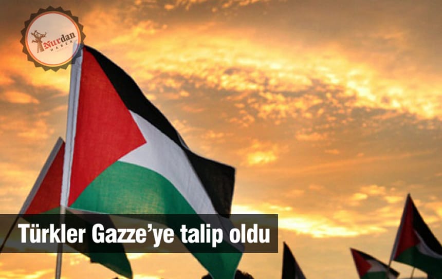 Türkler Gazze’ye talip oldu