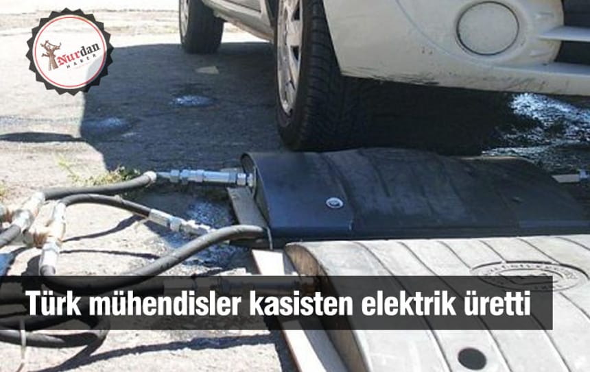 Türk mühendisler kasisten elektrik üretti