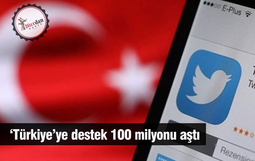 ‘Türkiye’ye destek 100 milyonu aştı