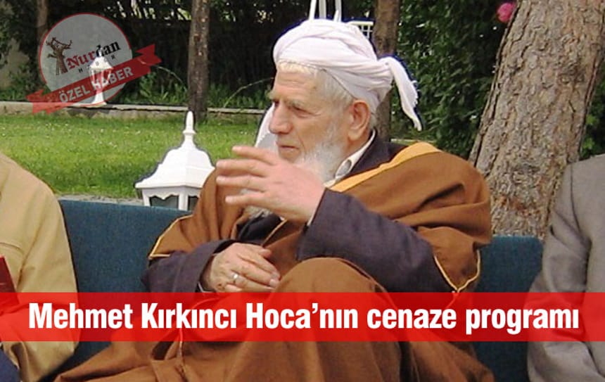 Mehmet Kırkıncı Hoca’nın cenaze programı