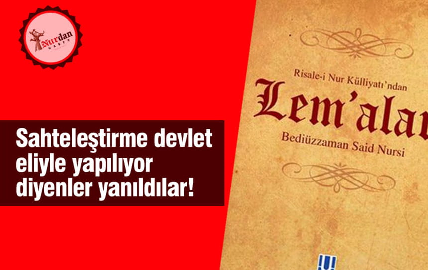 Sahteleştirme devlet eliyle yapılıyor diyenler yanıldılar!