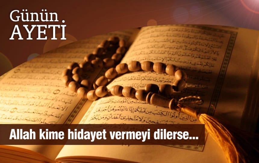 Allah kime hidayet vermeyi dilerse…