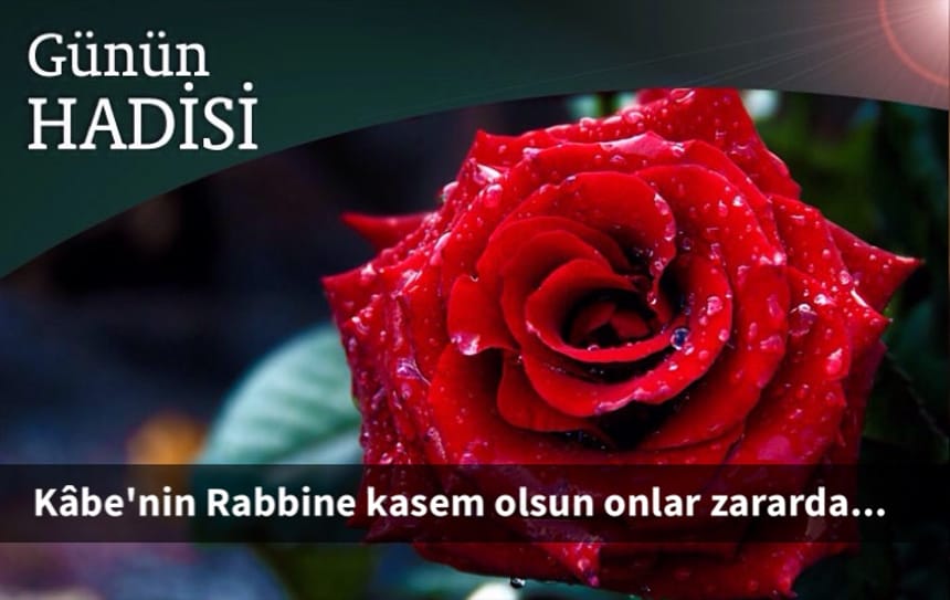 Kâbe’nin Rabbine kasem olsun onlar zararda…