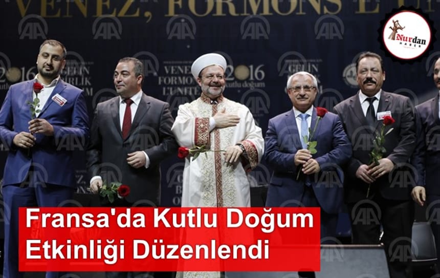 Fransa’da Kutlu Doğum Etkinliği Düzenlendi