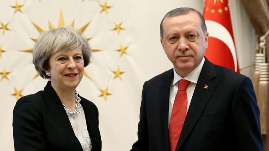 Suriye ve Irak, Türkiye-İngiltere arasında