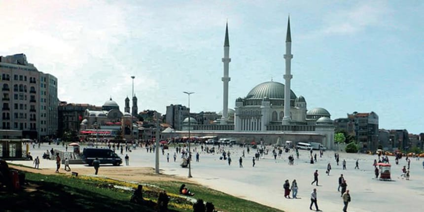 Taksim Camiinin temeli atılıyor