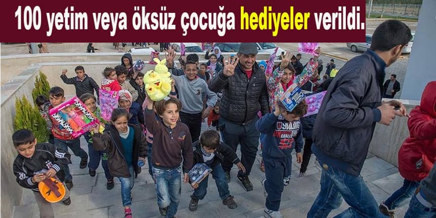 Suriyeli çocuklara ’18 Mart’ armağanı