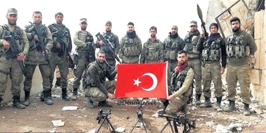 Menbiçteki teröristleri ve destekçilerini bozan hamle