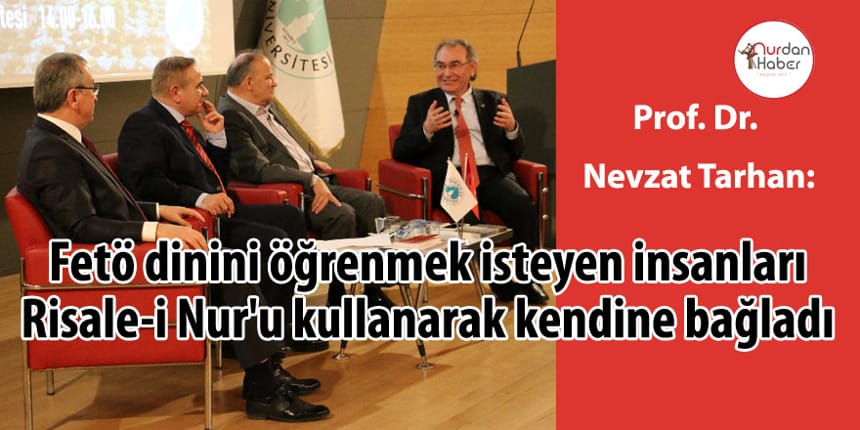 Prof. Dr. Nevzat Tarhan: “Kurbanların eli ayağı bağlanır aslandan kurban olmaz”