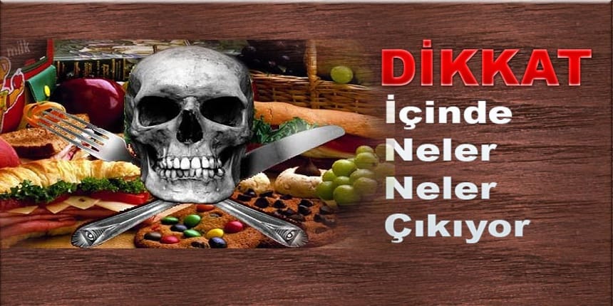 İçinde domuz jelatini çıktı