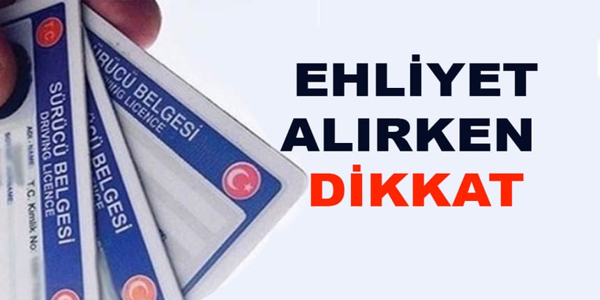 Ehliyet alacaklar için yeni düzenleme