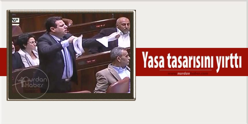 Knesset’te ezan yasağına tepki