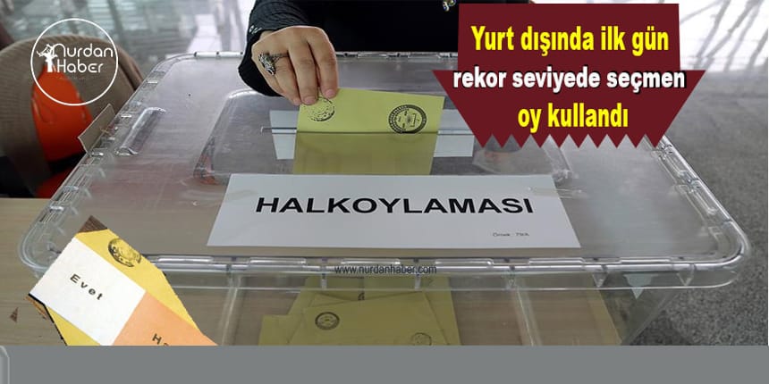 En fazla oy Essen Başkonsolosluğunda kullanıldı