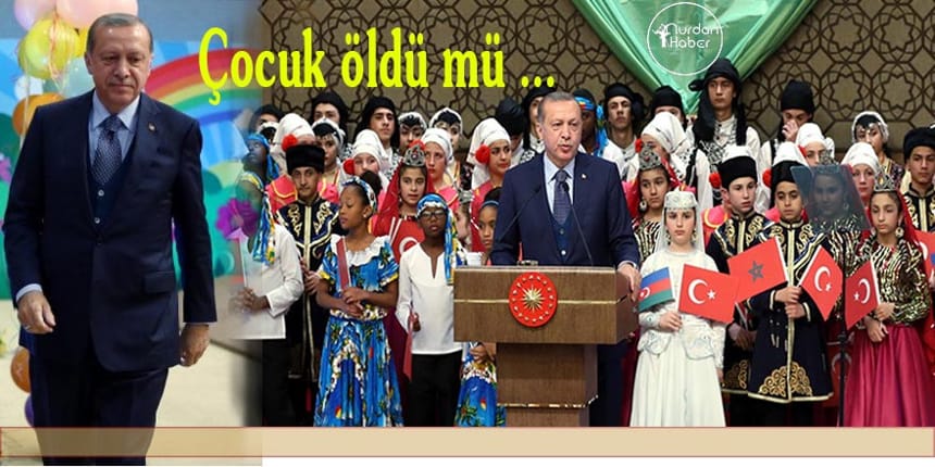 Erdoğan çocuklara Nazım Hikmet’in şiirini okudu