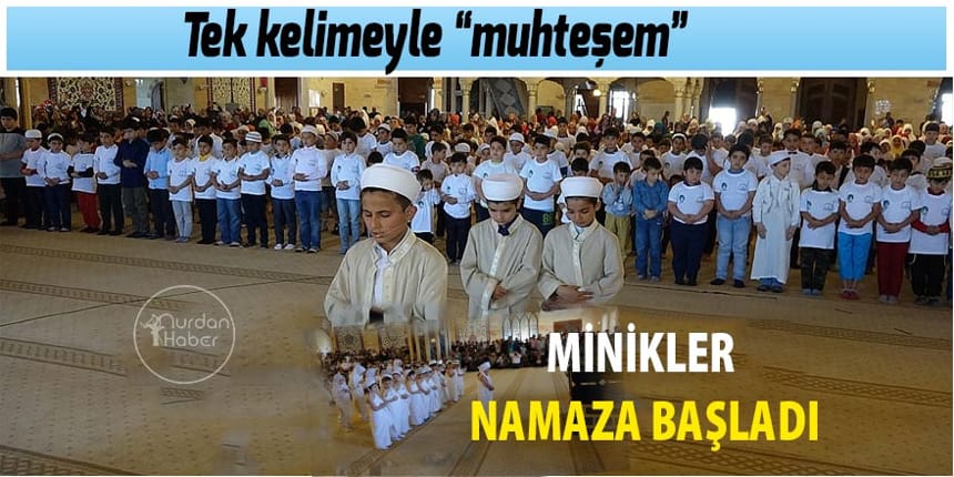 7 yaşındayım namaza başlıyorum