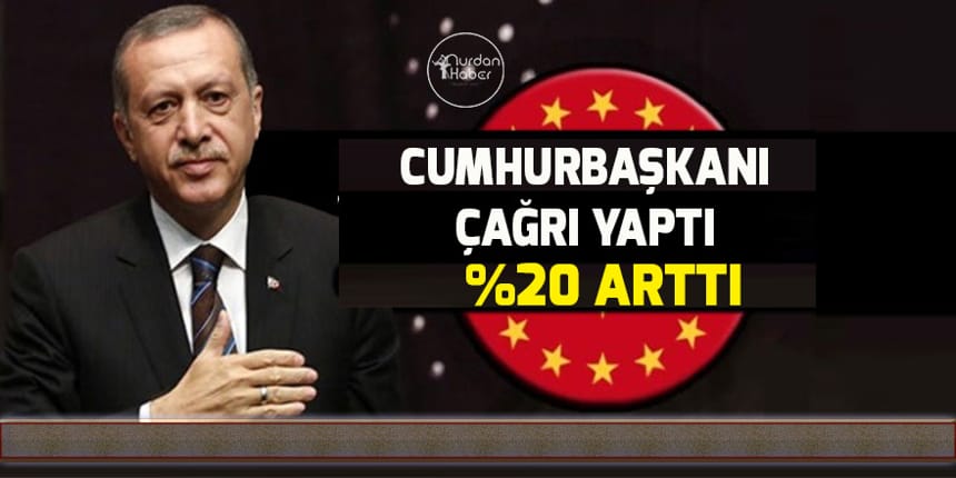 Cumhurbaşkanı Erdoğan’ın çağrısı sonrası rekor kırıldı
