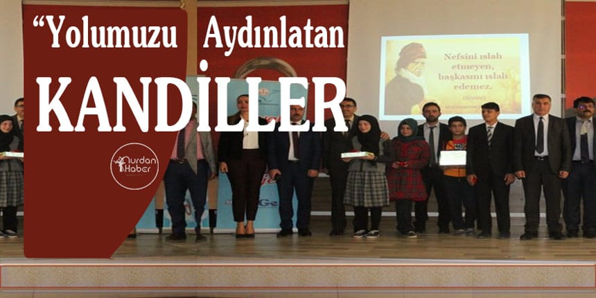 Van’da “Yolumuzu Aydınlatan Kandiller” Projesi