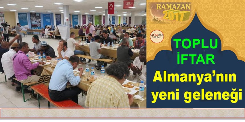 Almanya iftar geleneğini benimsedi