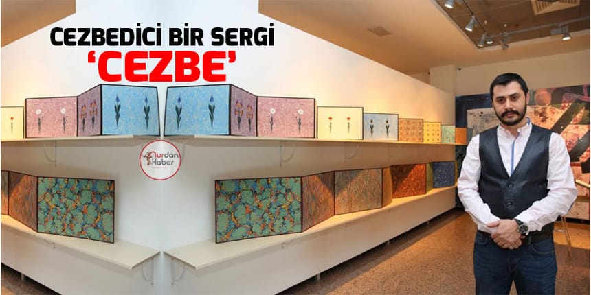 Ebru Sanaçısı Uğur Taşatan sanatseverlerin huzurunda