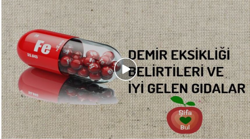 Demir eksikliği belirtileri