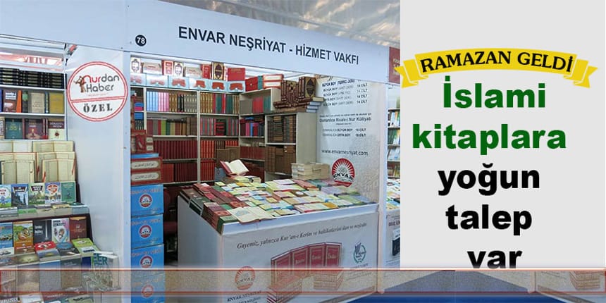 Kitap Fuarı’nda Kur’an-ı Kerim ve Risale-i Nur’lara yoğun ilgi