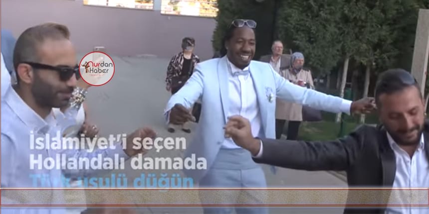 Hollandalı damada Türk usulü düğün