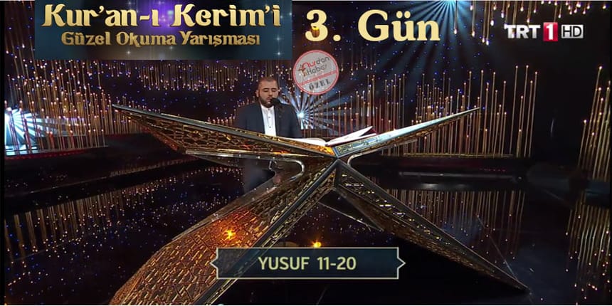 Kur’an-ı Kerim’i Güzel Okuma Yarışması’nda 3. günün birincisi