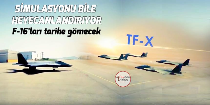 Milli muharip uçağı TF-X’in tanıtım videosu yayınlandı