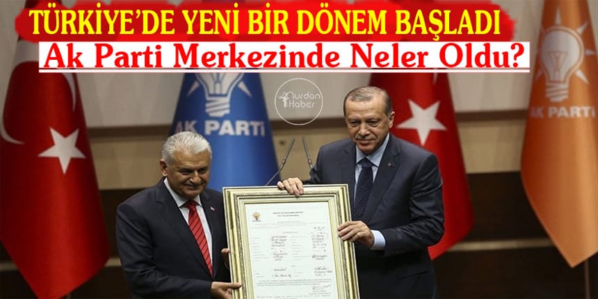 Erdoğan, AK Parti’ye üye oldu